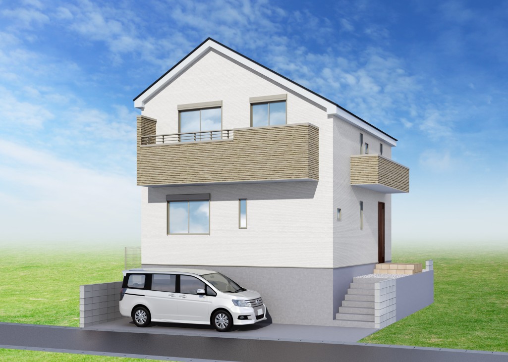 【建物完成イメージCG】※イメージパースにつき実際とは異なる場合がございます。