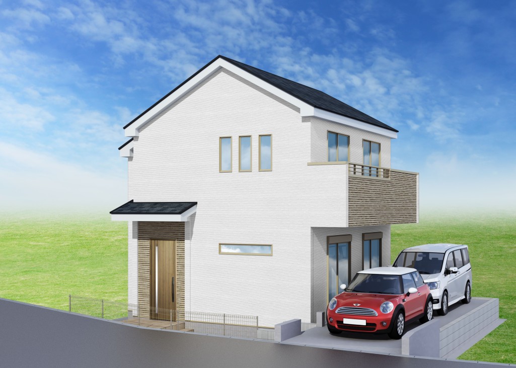 【建物完成イメージCG】※イメージパースにつき実際とは異なる場合がございます。