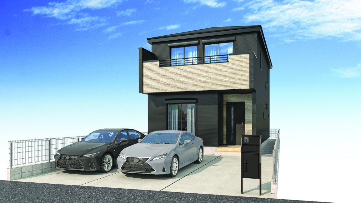 【建物完成イメージCG】※イメージパースにつき実際とは異なる場合がございます。