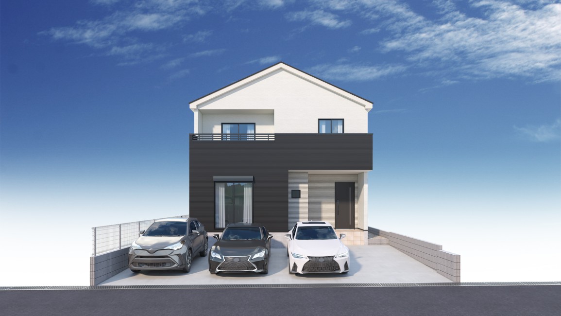 【建物完成イメージCG】※イメージパースにつき実際とは異なる場合がございます。