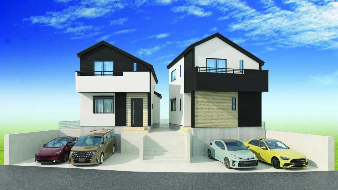 【建物完成イメージCG】※イメージパースにつき実際とは異なる場合がございます。