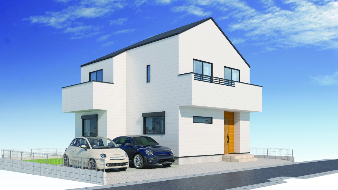 【建物完成イメージCG】※イメージパースにつき実際とは異なる場合がございます。