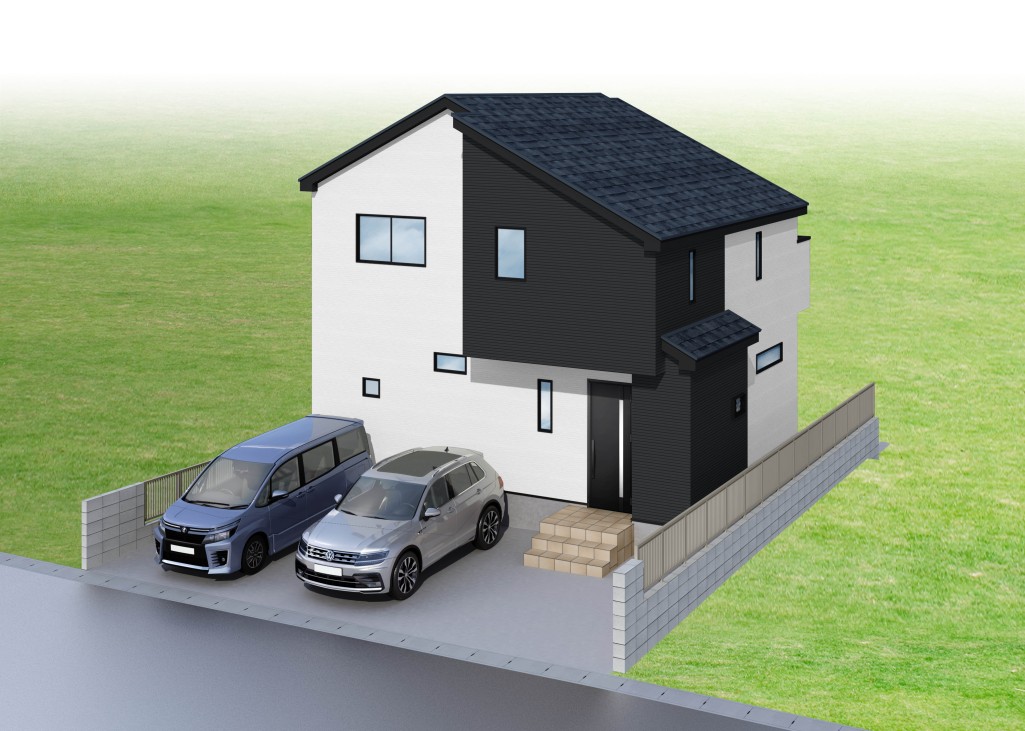 【建物完成イメージCG】※イメージパースにつき実際とは異なる場合がございます。