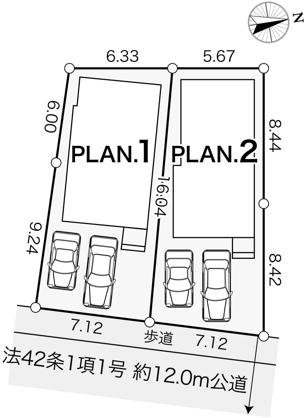 区画図
