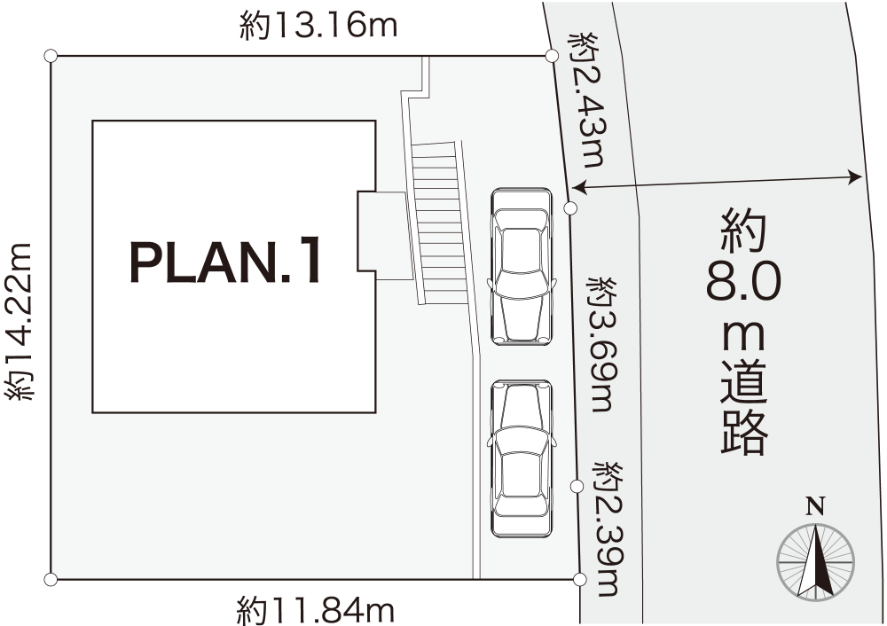 区画図
