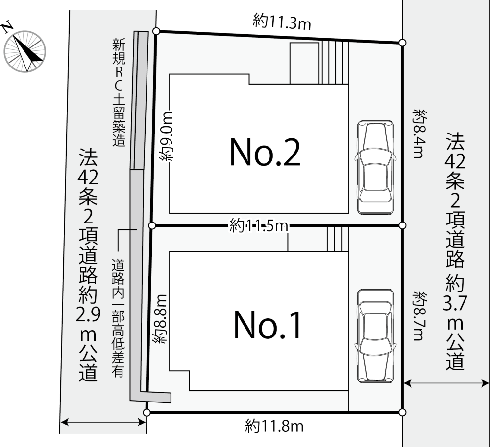 区画図