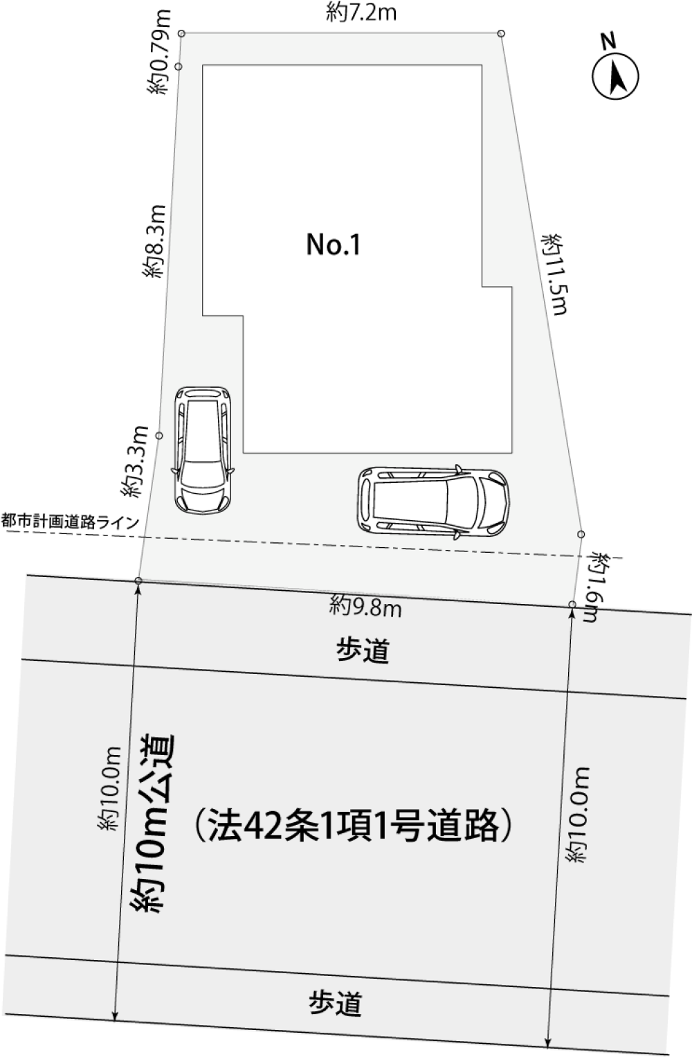 区画図