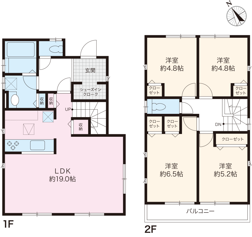 間取図1号棟