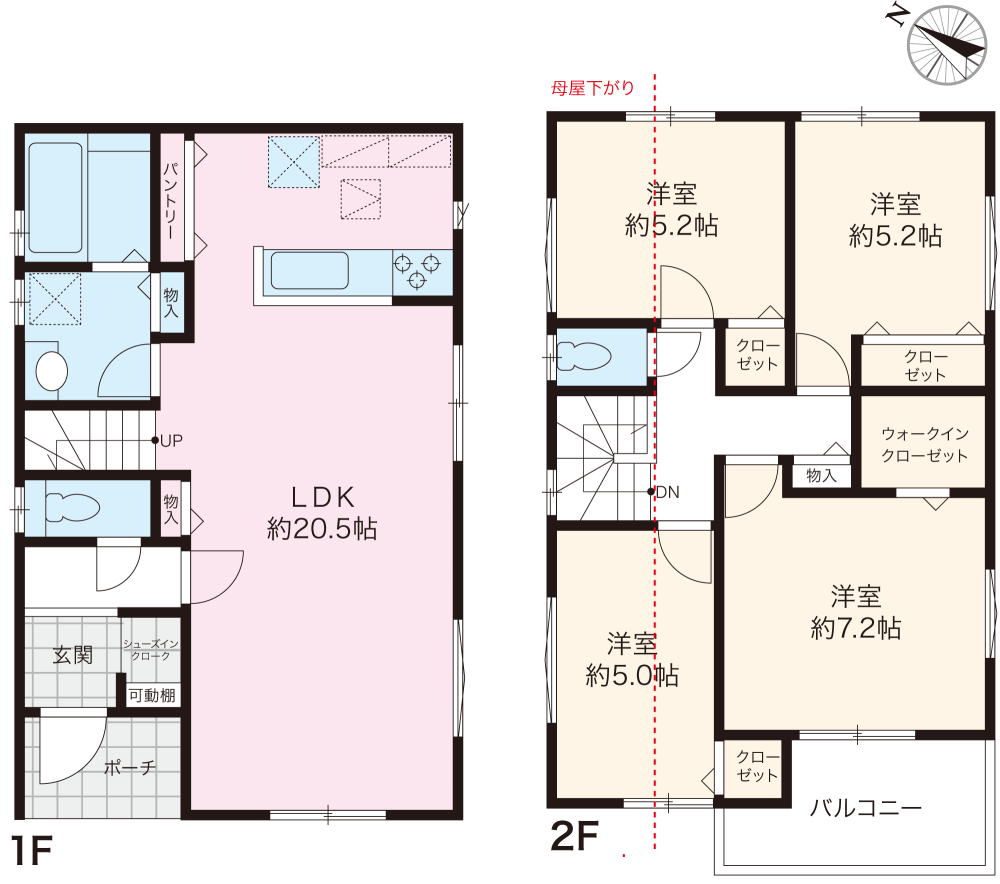 間取図2号棟