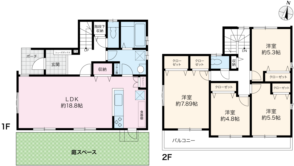 間取図1号棟
